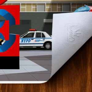 Affiche Big love Tampon Original Monsieur Z, Tirage d'art,